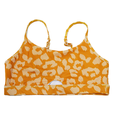 large bust Women High Impact Sports Bra Spendex Material Solid For Yoga